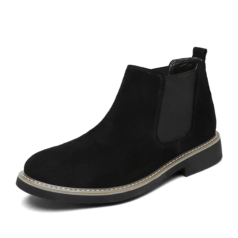 Amay Round Tip Furry Skater Sneakers Casual Branded Shoes Men's Black Boots Sports Raning Botasky League Shoos Special Wide