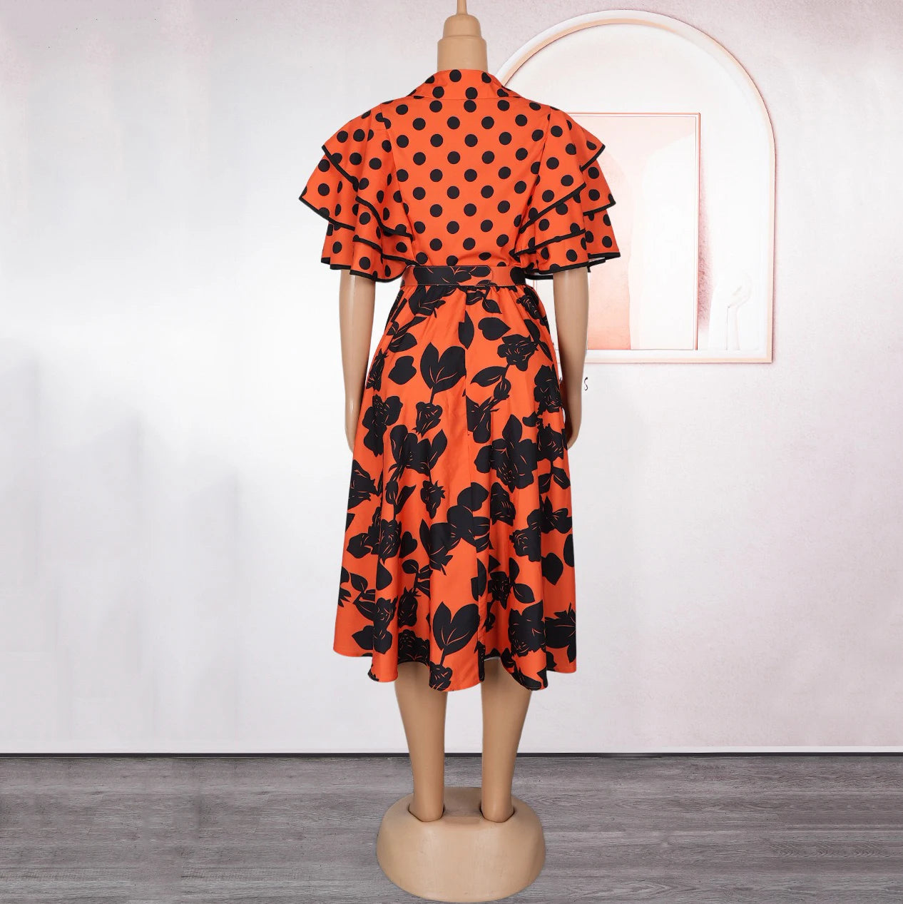 Amay Elegant Dresses Print for Women New Plus Size Fashion Dashiki Ankara Turkey Wedding Party Birthday Robe Dress Maxy