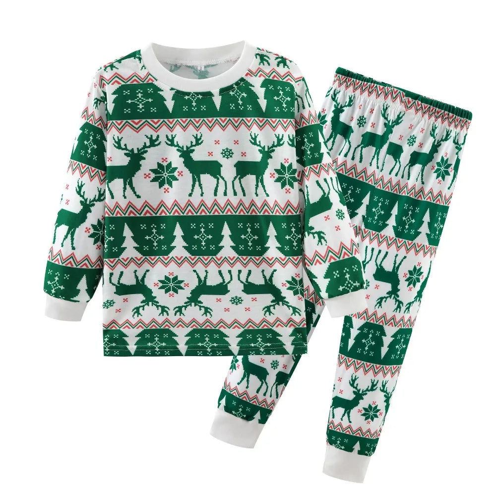 Pajamas Christmas Family Mother Daughter Father Son Kids Newborn Mom Baby Christmas PJS Xmas Matching Family Look Outfits