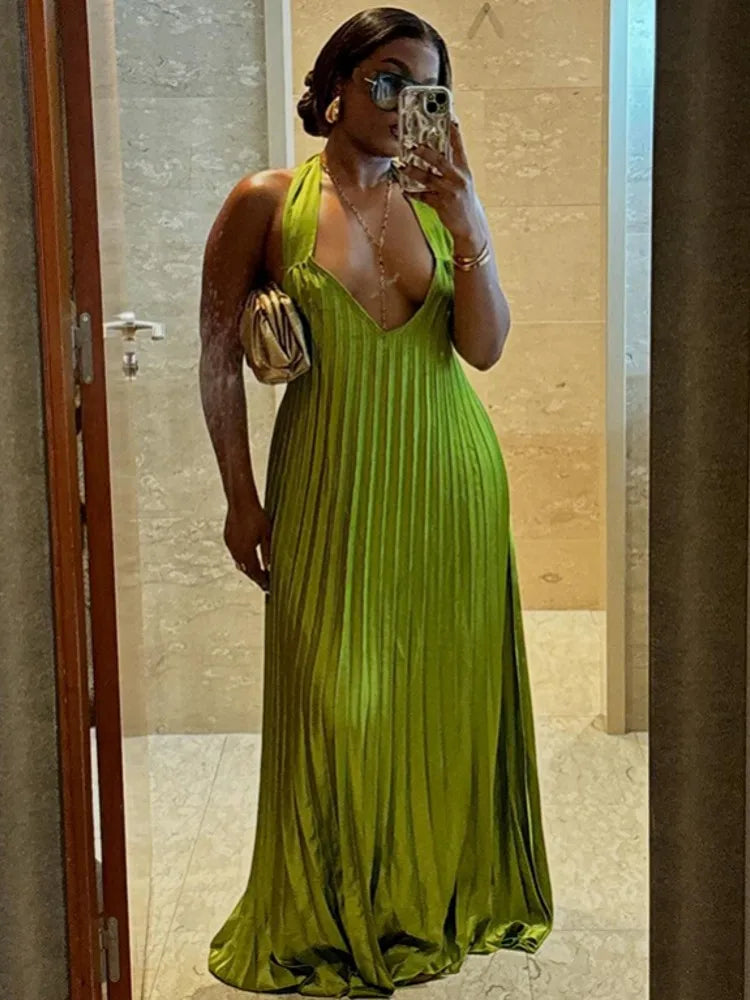 Amay Dresses for Women Elegant Dashiki Spring Autumn Maxy Dress Ladies Traditional Africa Clothing Fairy Long Dress