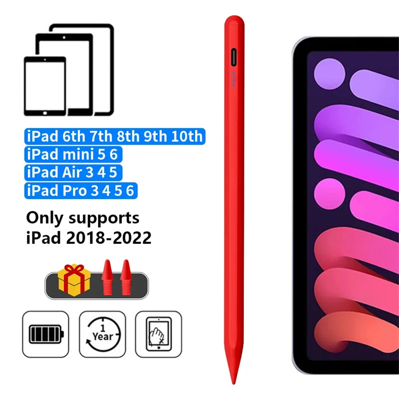 Maxy Apple Pencil Palm Rejection Power Display Ipad Pencil Pen For iPad Accessories 2022 2021 2020 2019 2018 Pro Air Mini Stylus