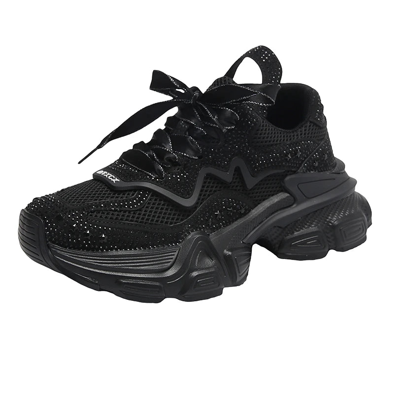 Maxy S/a Original Design Street Sport Style Sneakers For Women's Pink Teenagers Students Daily Dress Height Increasing Shoes