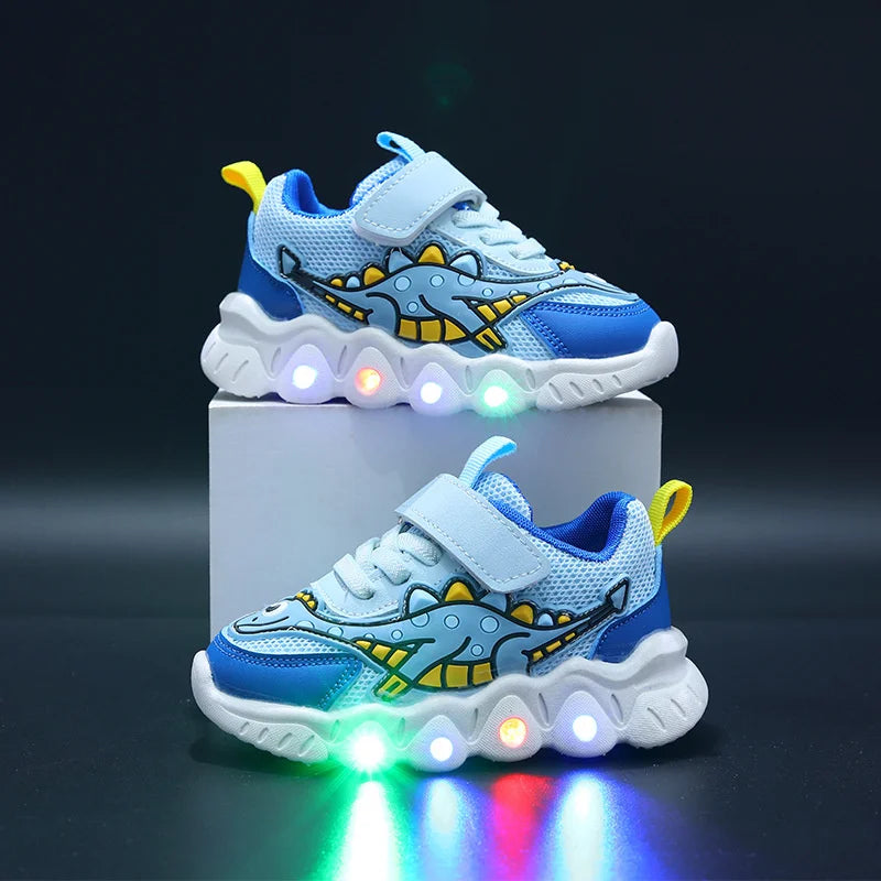 Maxy New LED Children's Trainers Boys and Girls Tennis Shoes Sports Shoes for Toddlers Child Kids Sneakers