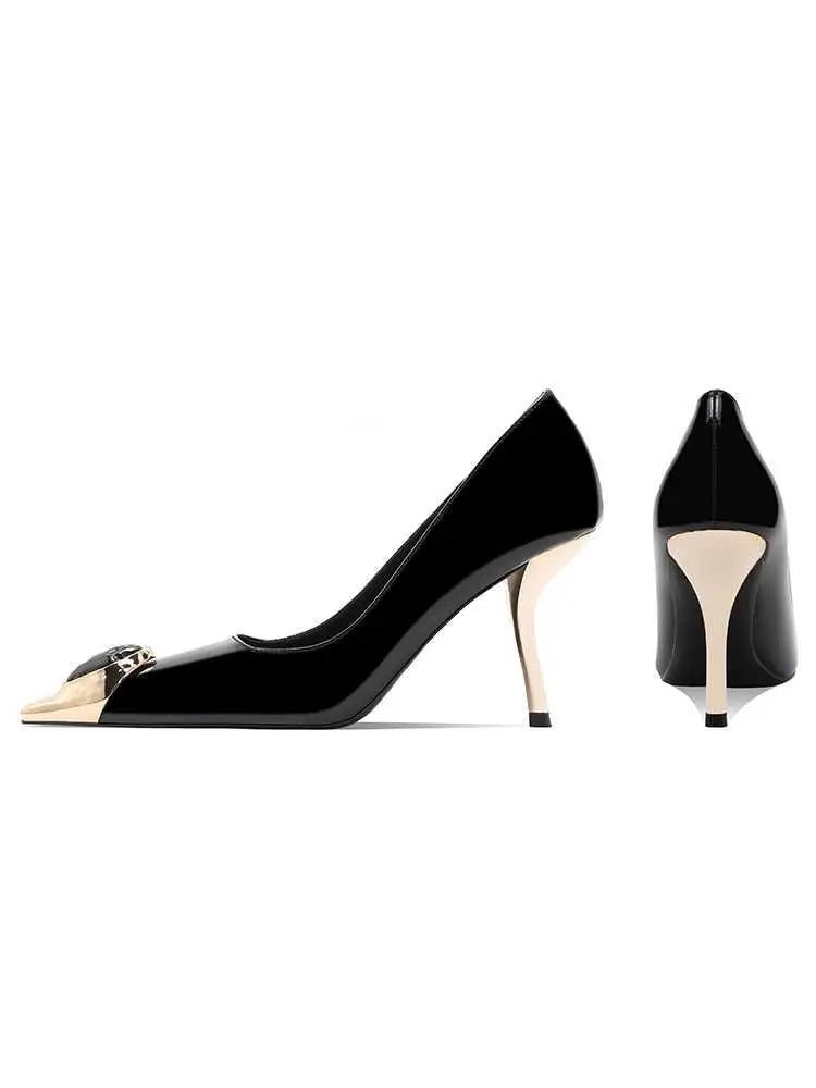 Visco Woman shoes New Star Style elegant Women's High Heels Brand Pumps Pointed Toe Rhinestones Fashion Party Prom Ladies Shoes
