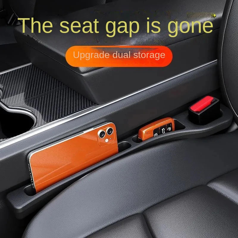 Maxy 2Pcs Car Seat Gap Plug Strip Proof Seat Gap Storage Organizer Side Seam Car Gap Filler Leak Interior Decoration Universal