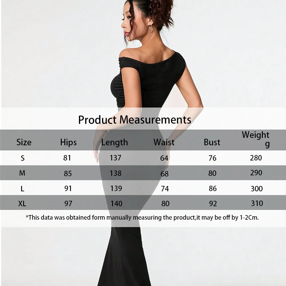 Elegant Black One Shoulder Mermaid Evening Gown Ruched Bodycon Floor Length Formal Party Dresses for Women Wedding Prom Cocktail