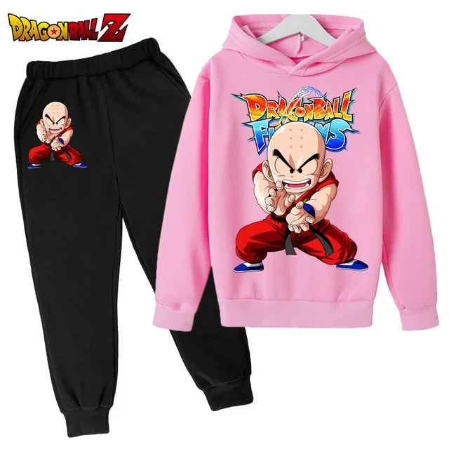 Maxy Dragon-ball Sweatshirts for Autumn Winter Sport Baby Dragon-ball Clothes Toddler Cartoon Print Fashion Top