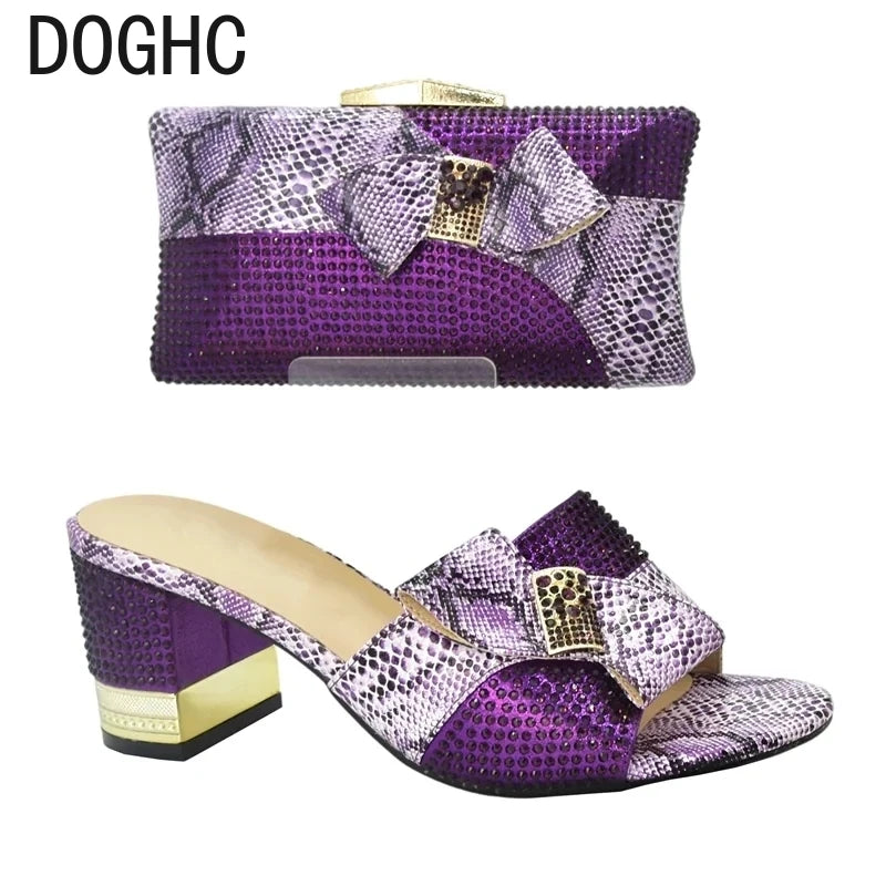 Momsey Latest Wedding Shoes for Women Bride Shoe and Bag Set for Party in Women Plus Size Women Shoes 43 Wedding Shoes Bride