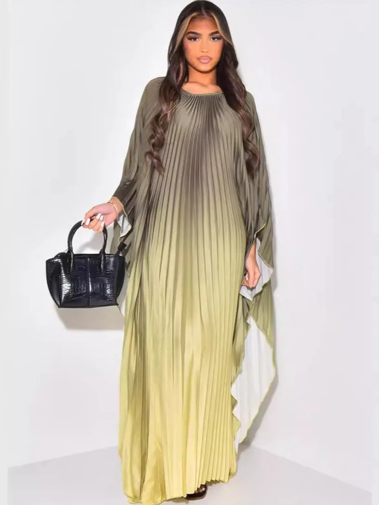 Maxy Evening Dress Women Dashiki Muslim Fashion Abaya African Clothes Robe Marocaine Luxury Dubai Kaftan Dress Vetement Plus Size