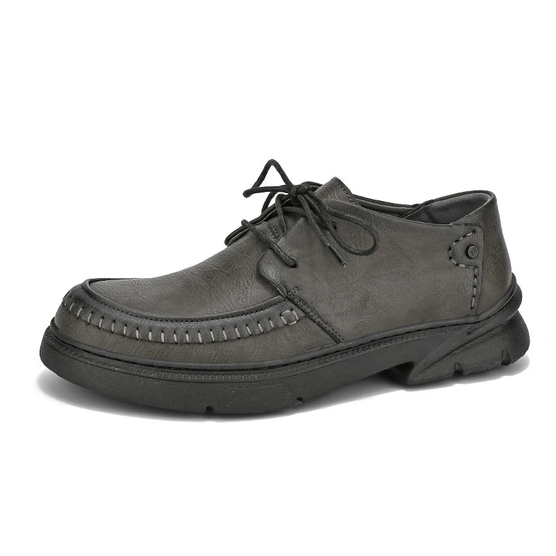 Visco Four Seasons Men's Casual Shoes Retro and high-quality styles Office and Business Outdoor comfortable adult shoes luxury