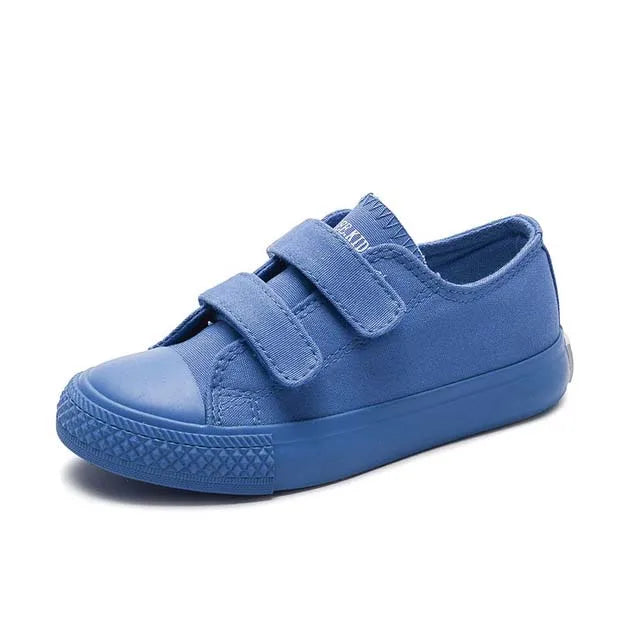 Students Canvas Shoes Breathable Boys Girls Sports Shoes Fashion Candy Sneakers Kindergarten Kids Toddler Shoes Sapato Infantil