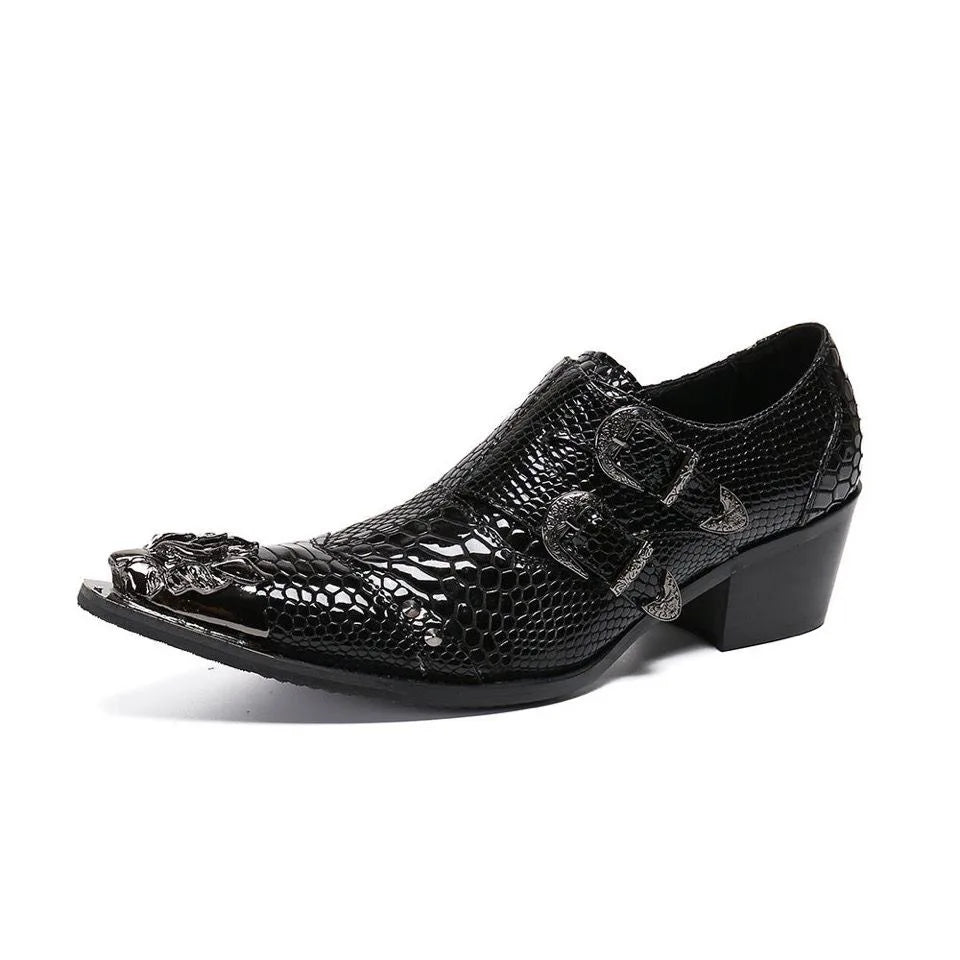 Visco Italian Classic Men's Oxford Dress Shoes Genuine Leather Lace-up Plain Toe Burgundy Black Business Wedding Formal Shoes for Men