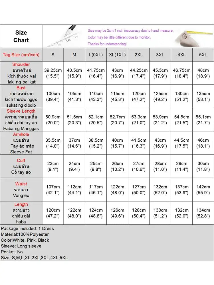 Maxy Plus Size 5XL VONDA Women Long Maxy Dress Office Sundress Casual Solid Color Elegant Elastic Loose A-line Dress