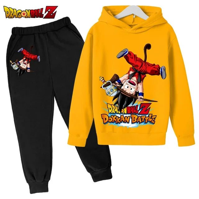 Maxy Dragon-ball Sweatshirts for Autumn Winter Sport Baby Dragon-ball Clothes Toddler Cartoon Print Fashion Top