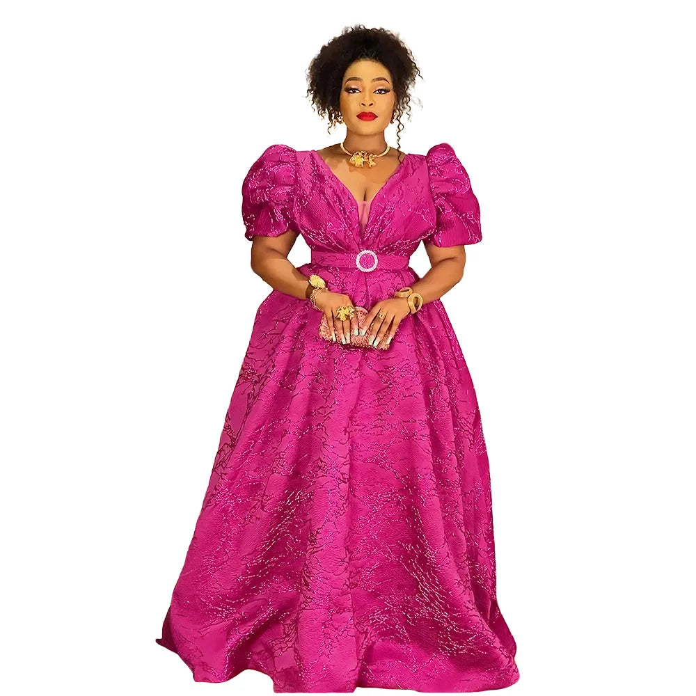 Amay Plus Size Evening Dresses for Women Luxury Gown Elegant Turkey Muslim Wedding Party Long Dress Ankara Ladies Clothing