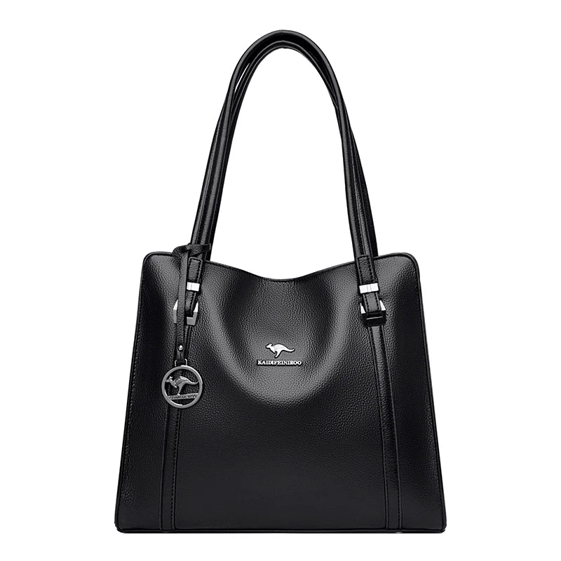 Maxy Genuine Brand High Quality Pu Leather Casual Tote Luxury Handbags Women Bags Designer Shoulder Top-handle Bags for Women Sac
