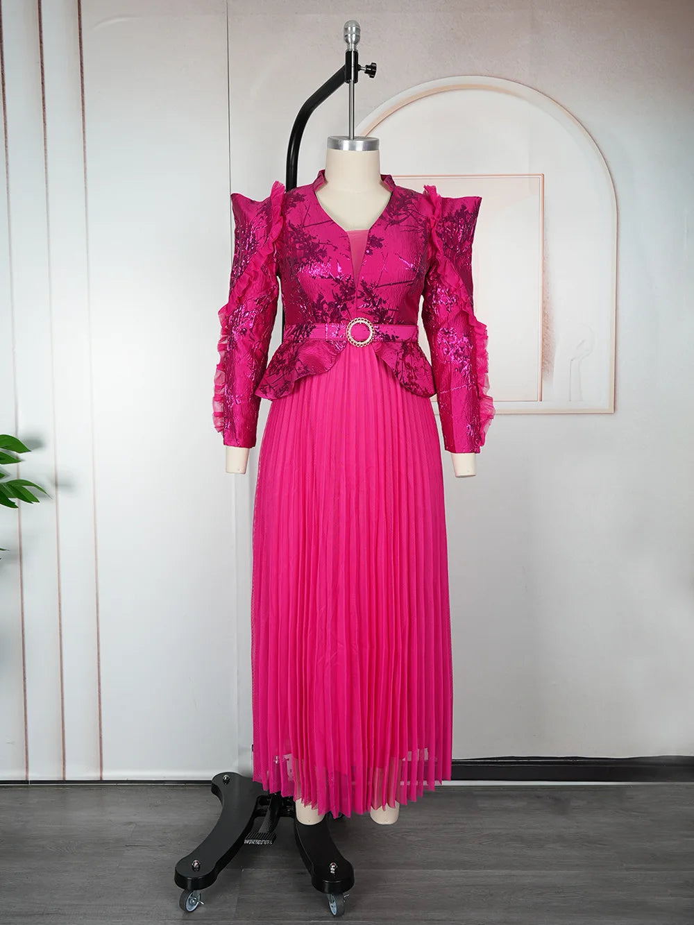 Amay Plus Size Evening Dresses for Women African Luxury Gown Elegant Muslim Wedding Party Long Dress Ankara Ladies Clothing