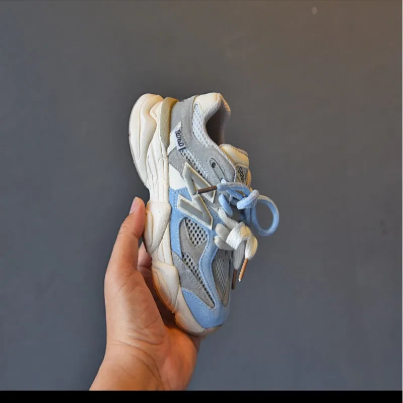 Visco Size 22-37 Children Basketball Shoes Girls Boys Breathable Sport Shoe Kids Soft Bottom Running Sneakers Baby Toddlers