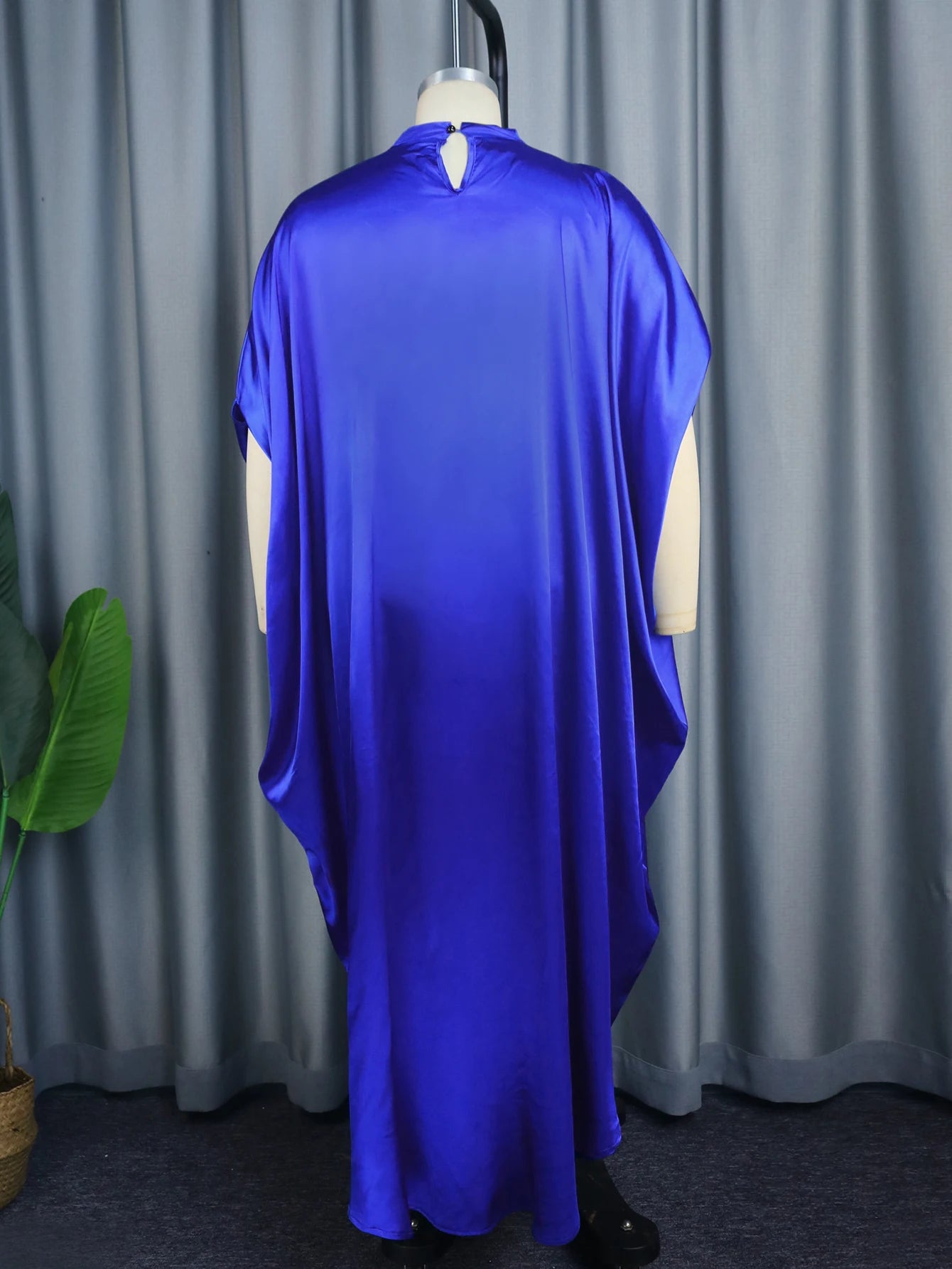 Oversized Dresses Elegant Women Turtle Neck Batwing Sleeve Baggy Loose Big Robes Party Club Birthday Outfits Summer 2024