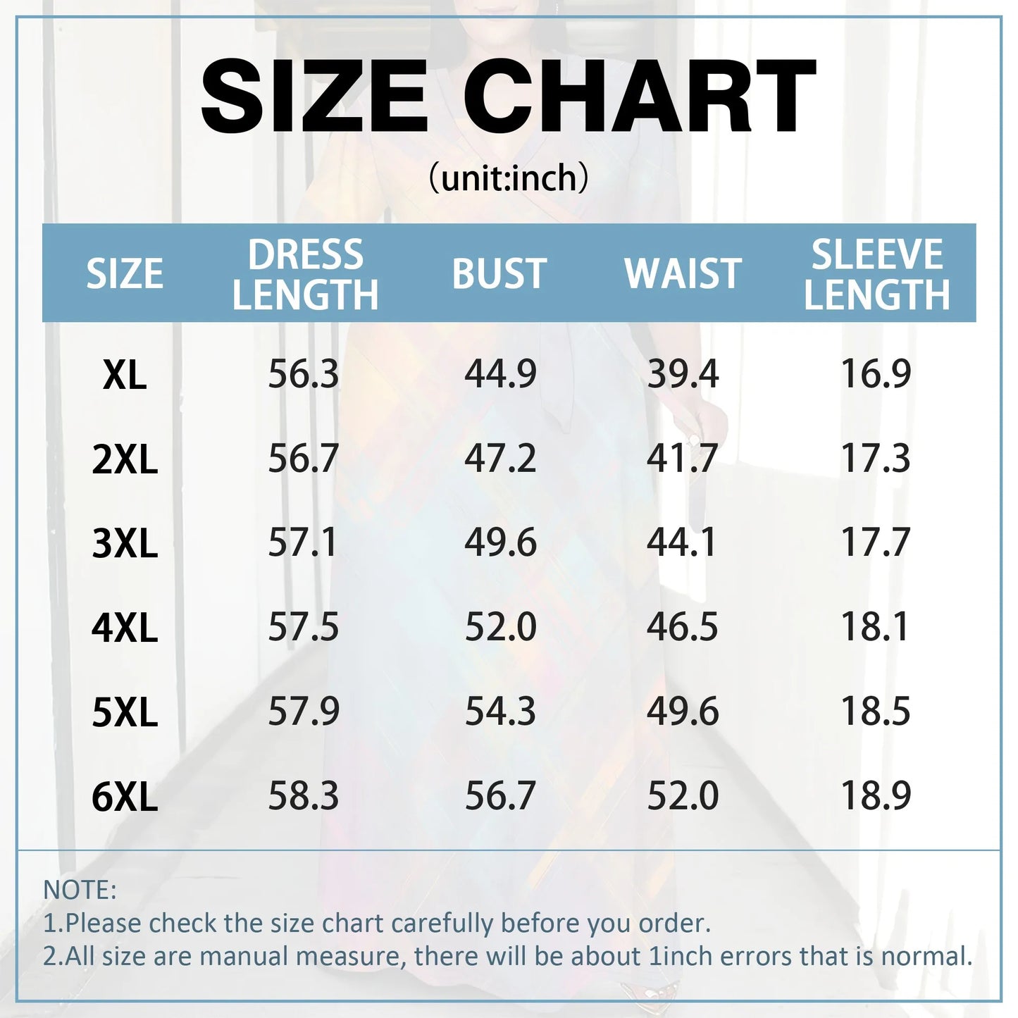 Maxy Plus Size Women's 3/4 Sleeve V-Neck Abstract Colorful Print Wrap Maxi Dress Fashion Boho Summer Style