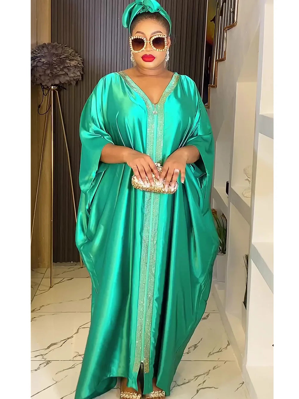 Maxy Dresses for Women Traditional Africa Clothing Dashiki Ankara Outfits Gown Abayas Robe Muslim Kaftan Maxy Long Dress