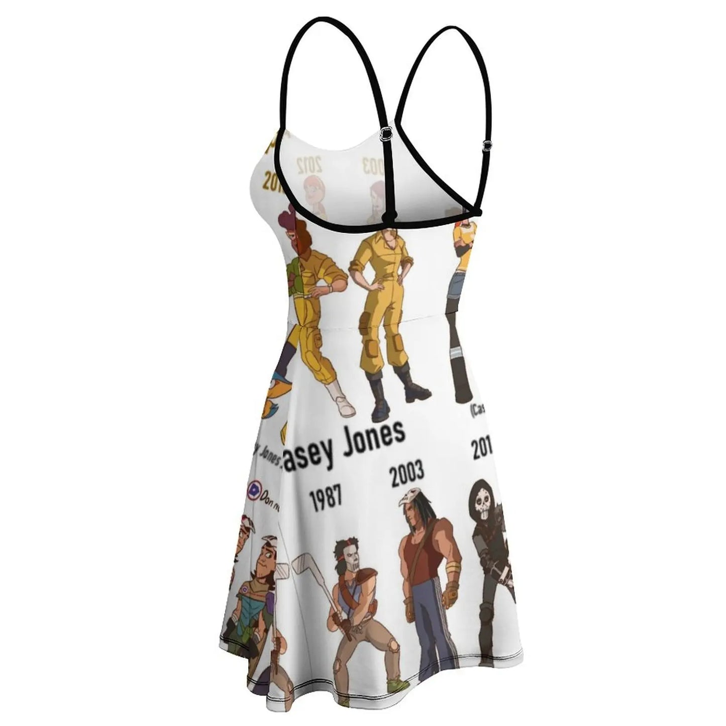 Hero Turtles The Turtles (311) Women's Sling Dress Unique Sexy  Woman's Gown Casual  Parties Dresses