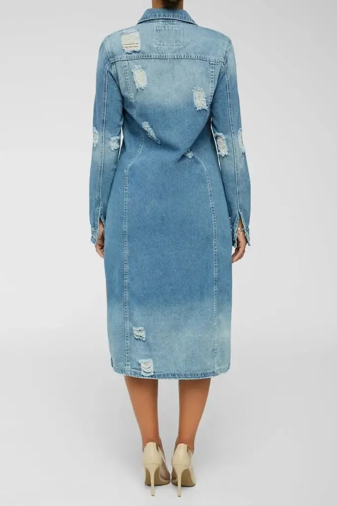 Maxy Cotton Denim Coat Women Spring Autumn Ropa Cardigan Jeans Long Gothic Bomber Jacket Windbreaker Y2k Women Jackets Elegant