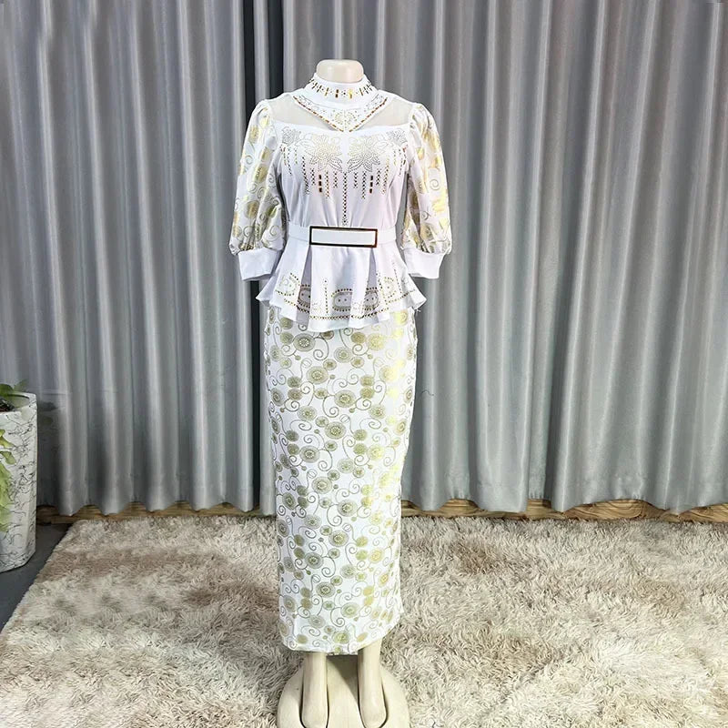 Maxy Party Dresses For Women Dashiki Ankara Turkey Wedding Evening Gown Sexy Bodycon Maxy Long Dress Africa Clothes