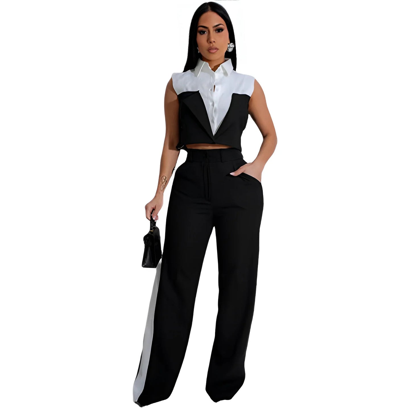 Maxy 2 Piece Women Sets Pring Matching Sets Two Pieces Sets Top And Pants Suits Outfits Clothing New Arrival Spring Summer