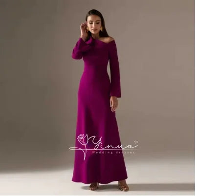 Maxy customized Evening Dress Ankle Length Short Sleeves Summer Elegant Wedding Party Gowns For Women Arab dress