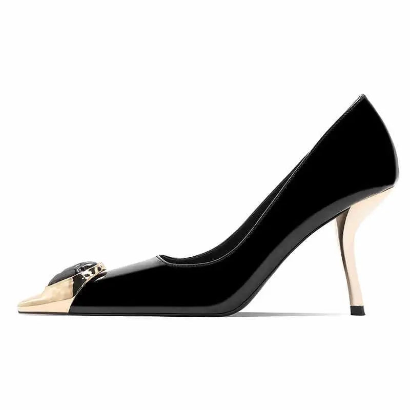 Visco Woman shoes New Star Style elegant Women's High Heels Brand Pumps Pointed Toe Rhinestones Fashion Party Prom Ladies Shoes