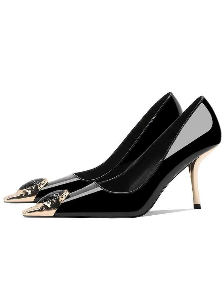 Visco Woman shoes New Star Style elegant Women's High Heels Brand Pumps Pointed Toe Rhinestones Fashion Party Prom Ladies Shoes