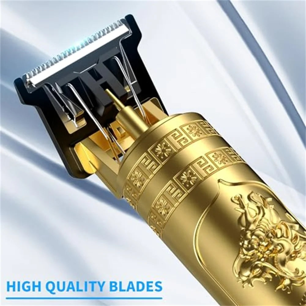 Maxy New Retro T9 Hair Clipper For Men, Electric Shaver, Rechargeable Hair Clipper, Portable Cordless Beard Trimmer