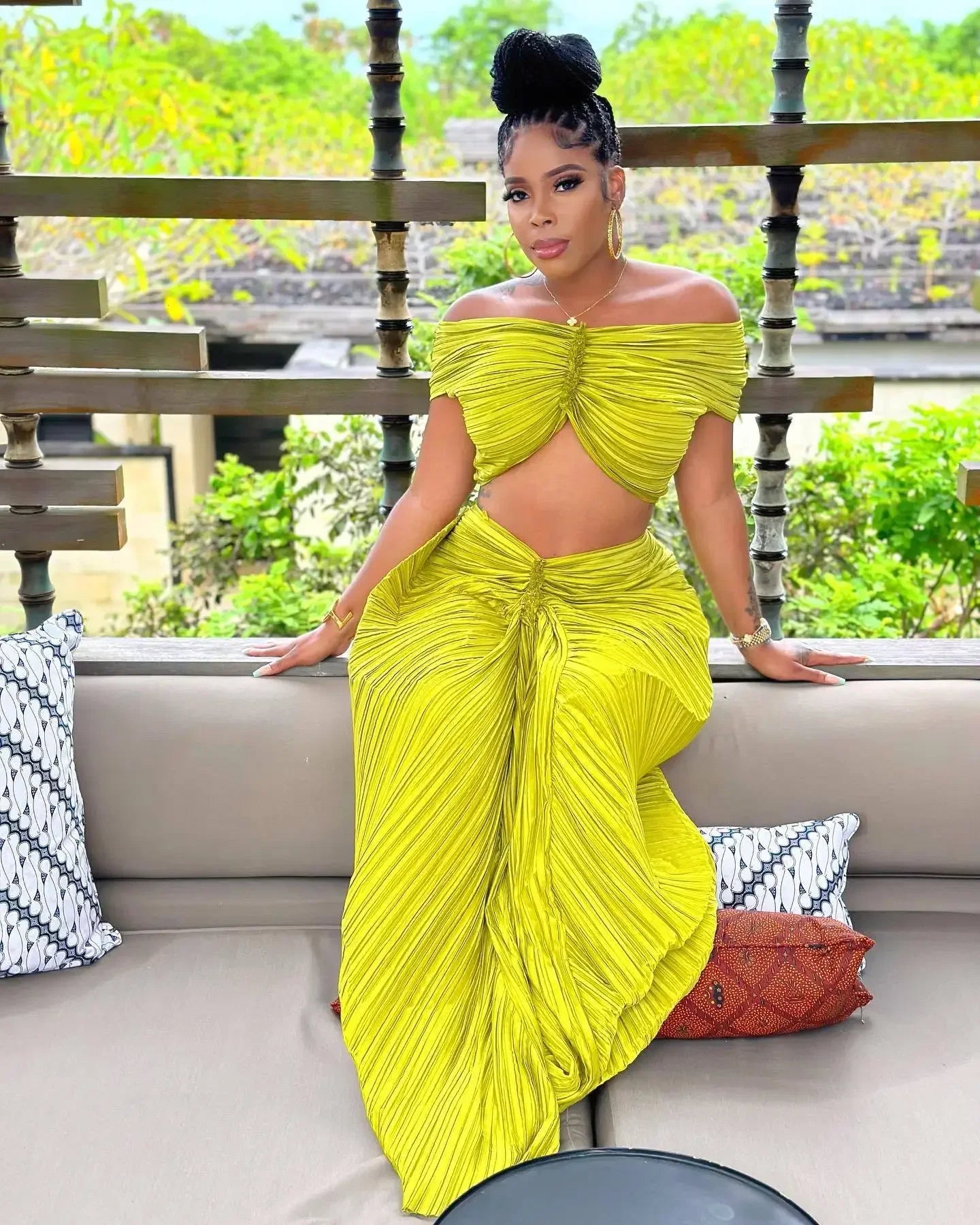 Maxy 2 Piece Skirt Sets Dresses for Women Turkey Africa Clothes Office Lady Dress Dashiki Ladies Ankara Female Dress