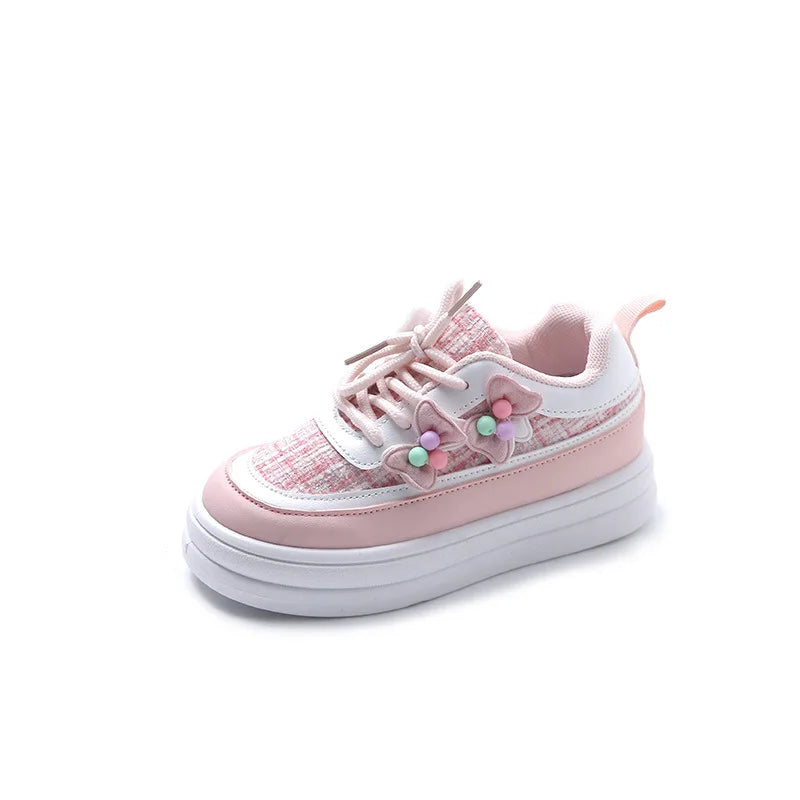 Maxy Children's Sneakers Baby Casual Shoes Toddler Sneakers Outdoor Fashion Sneakers Anti-slip Baby Girls Comfort Flowers Sport Shoes