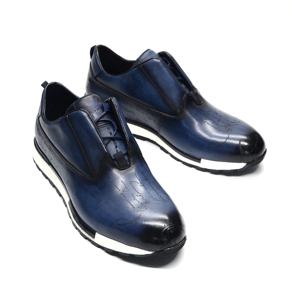 Visco Classic Brand Designer Business Casual Sneaker Shoes for Men Genuine Leather Lace-up Basic Outdoor Footwear Daily Flat Oxfords