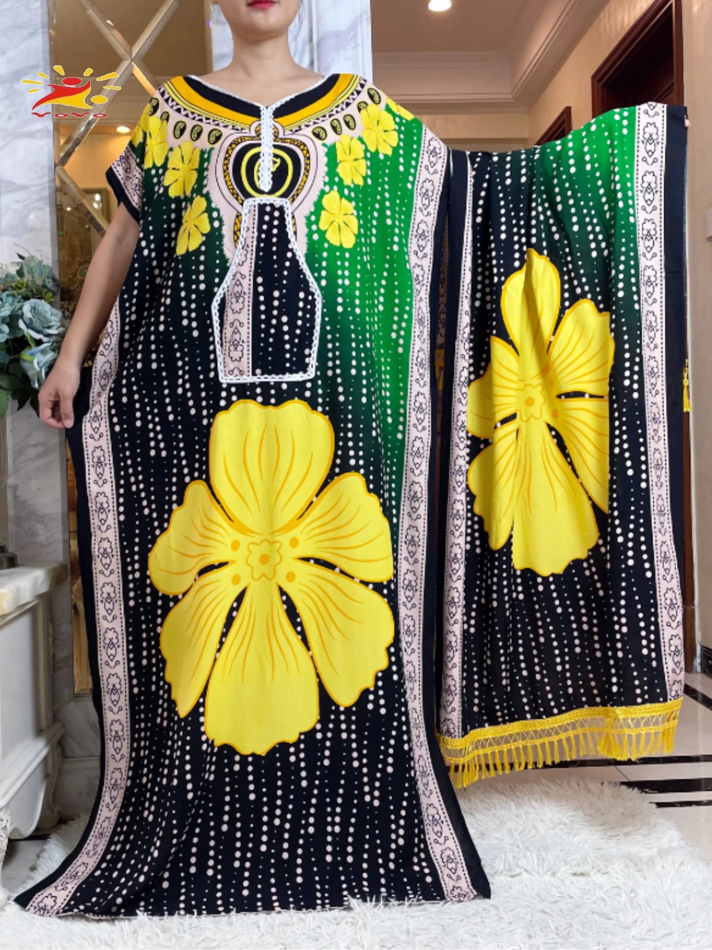 Maxy New Summer Dubai Fashion Party Femme Elegant Dress Printing Cotton Loose Short Sleeve Maxi Islam Women African Abaya Clothes