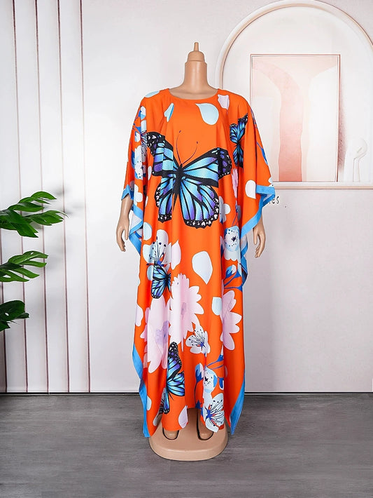 Amay Party Dresses for Women Plus Size Dashiki Ankara Lace Wedding Evening Gowns Elegant Turkey Muslim Maxy Dress