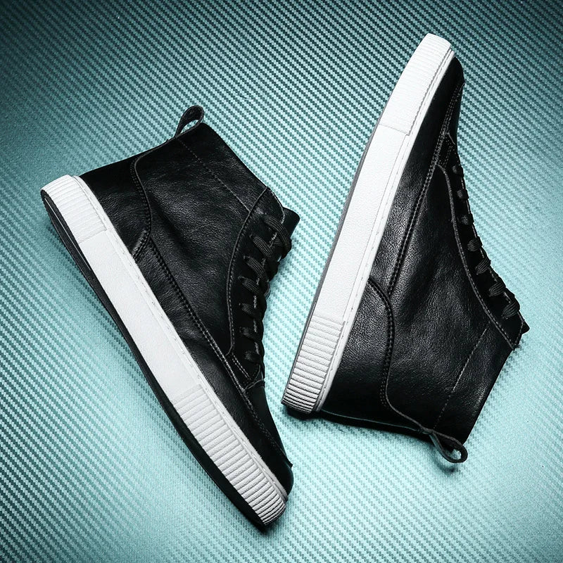 Visco High Quality Lightweight Non-slip Mans Boots Autumn New Men's Casual Shoes Fashion Comfortable Breathable Business Shoes 44