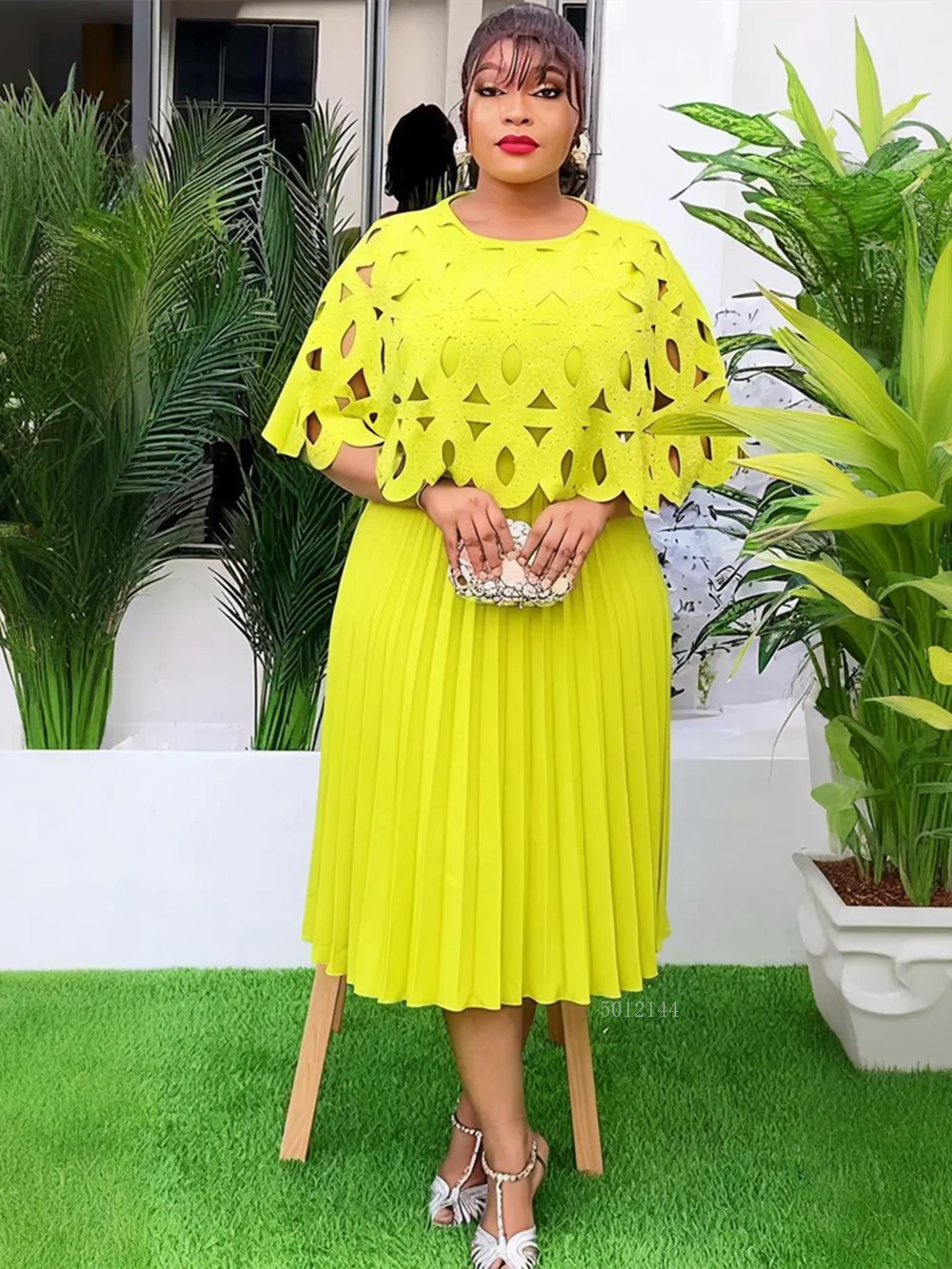Maxy Elegant African Dresses for Women Dashiki Ankara Office Lady Outfits Robe Plus Size Turkey Evening Party Long Dress