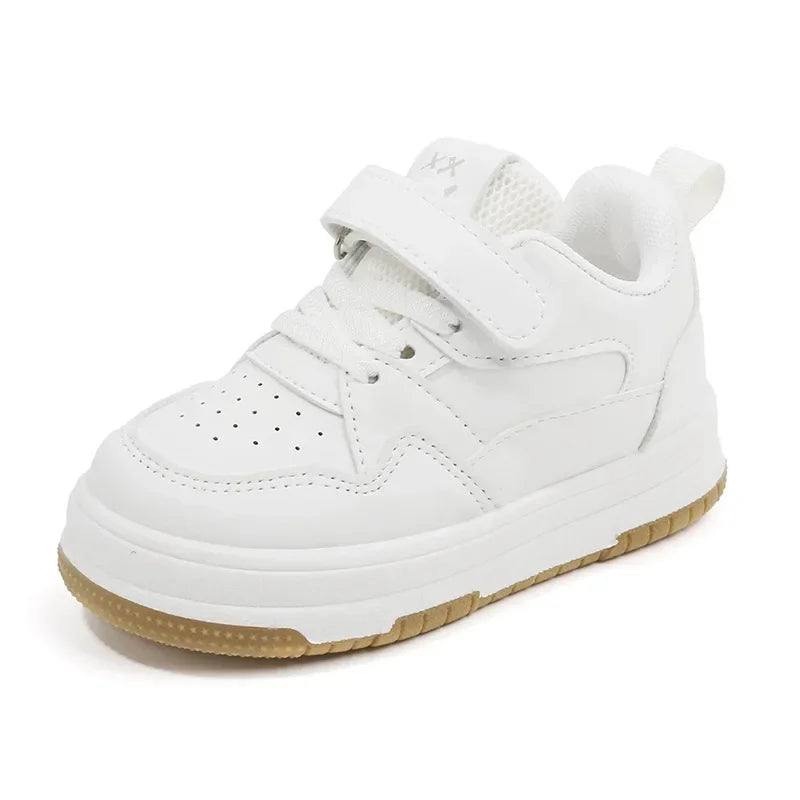 Maxy Children's Casual Sneakers New Comfortable Single Shoe Baby Boys Girls Toddler Small White Shoes Tennis Sports Board Shoes