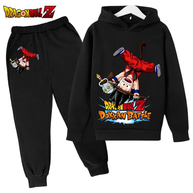 Maxy Dragon-ball Sweatshirts for Autumn Winter Sport Baby Dragon-ball Clothes Toddler Cartoon Print Fashion Top