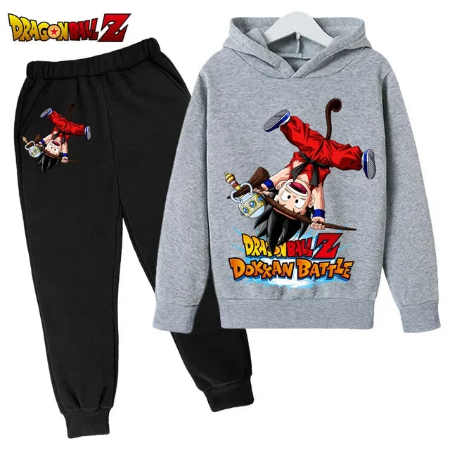 Maxy Dragon-ball Sweatshirts for Autumn Winter Sport Baby Dragon-ball Clothes Toddler Cartoon Print Fashion Top