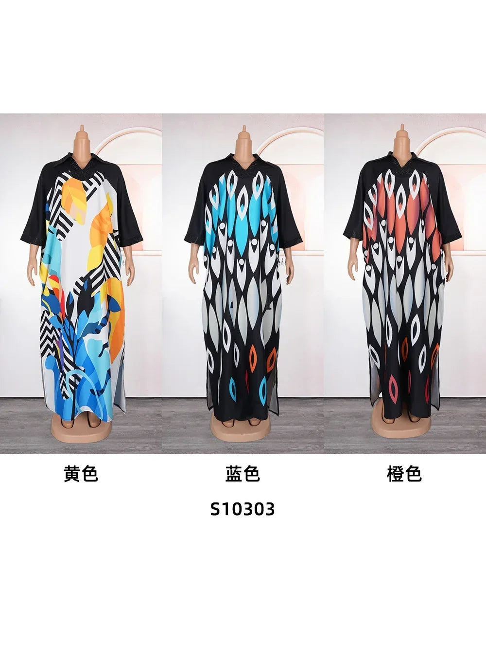 Maxy Dresses for Women Vestment Femme Dashiki Abaya Maxy Dress Africa Clothes Ankara Dresses 2024 Spring Summer New