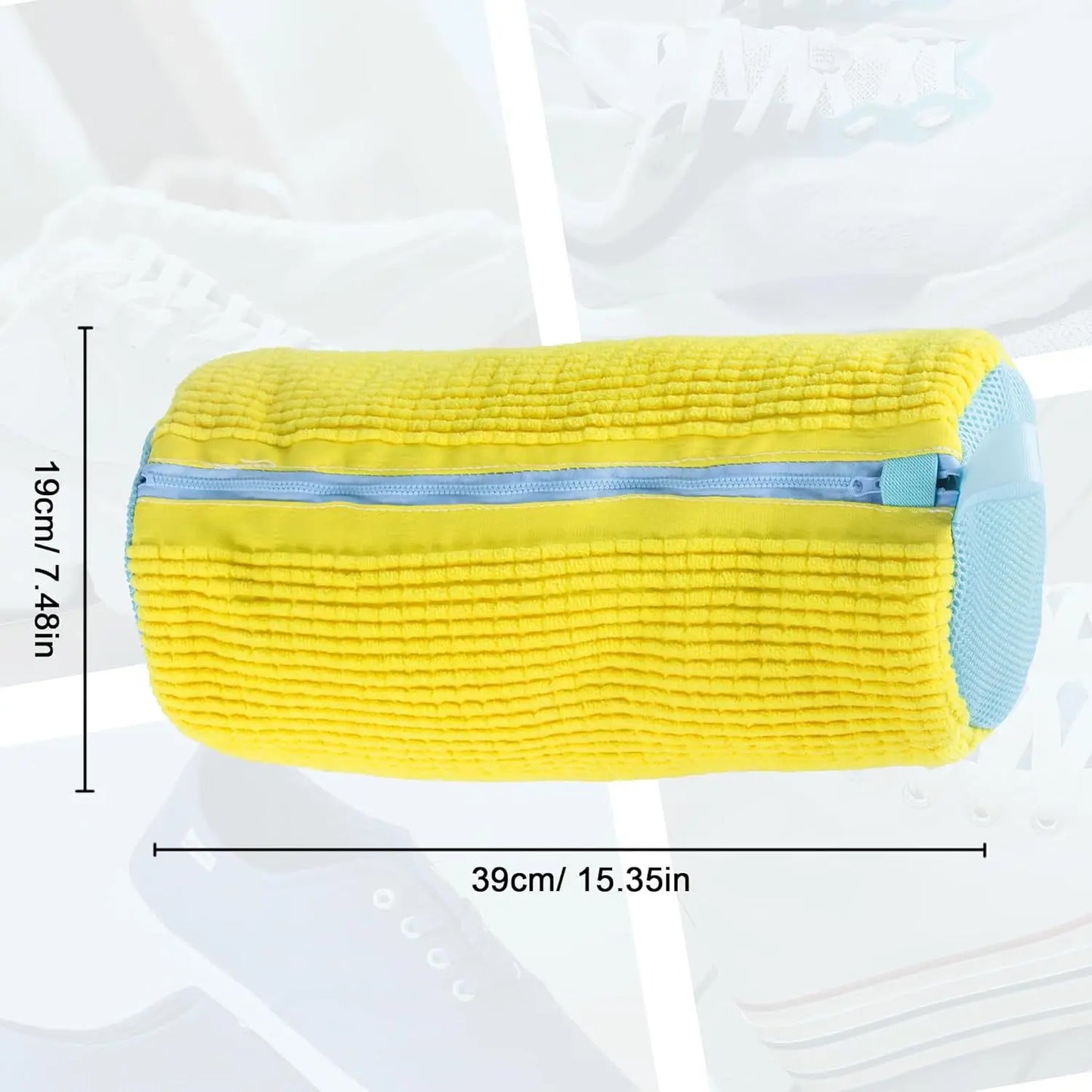 Maxy Durable Shoe Washing Machine Bag or brush for All Shoe Types,Ideal for Sneakers and Casual Shoes,Laundry Wash Bag
