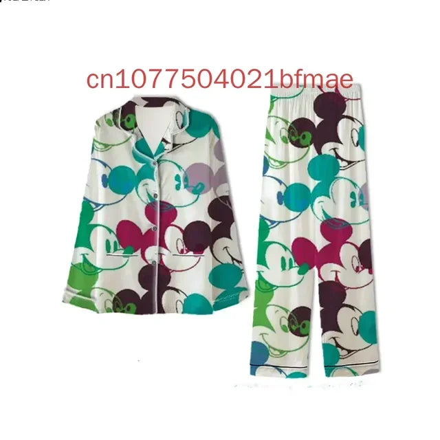 New Disney Mickey Christmas Pajama Set Custom Matching Family Mickey Christmas Pajamas