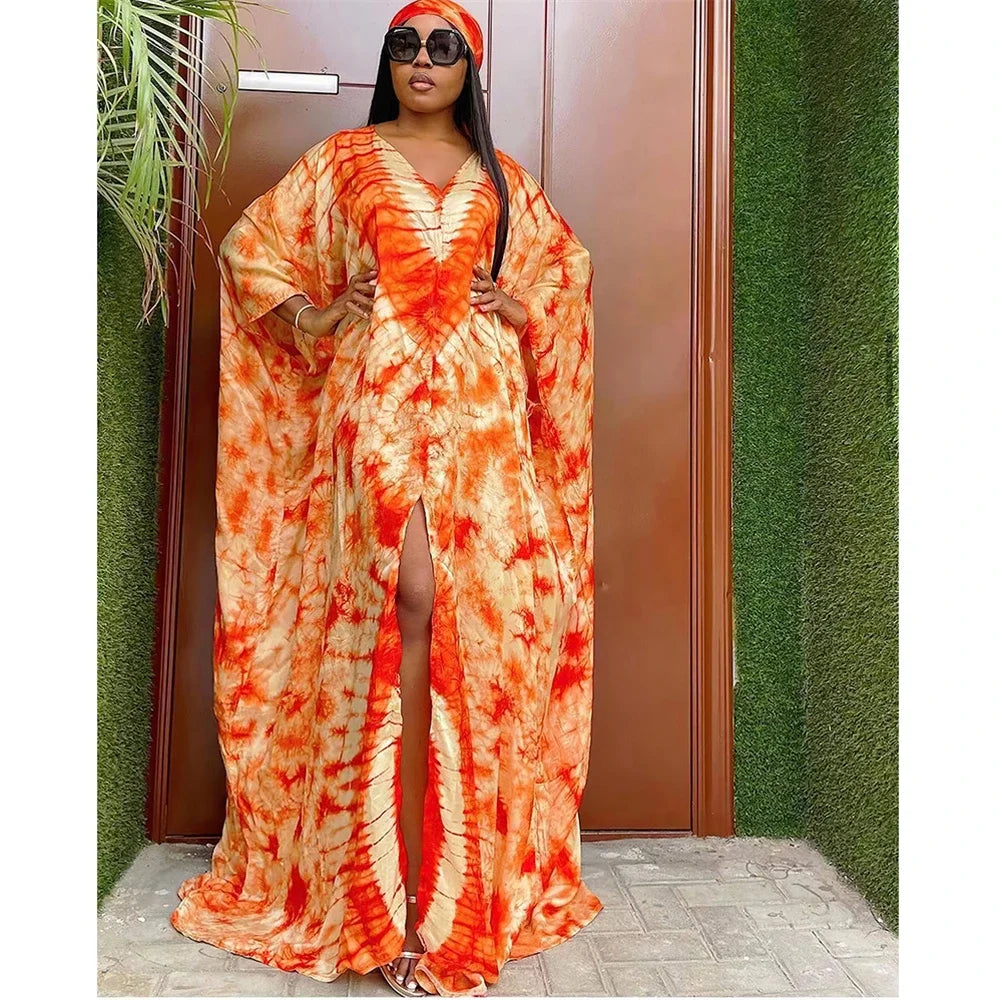 Maxy Dresses for Women Print Boubou Robe Muslim Dress Ankara Dashiki Africa Clothing Dubai Kaftan Turkey Abaya Vestidos