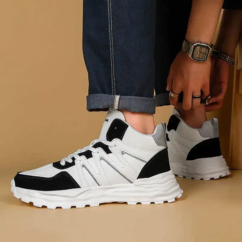 Amay Non-slip Autumn Mother Shoes Casual Mens Sneakers Luxury Black Boots Man Sports Super Offers In Offers In Offers Tenisky