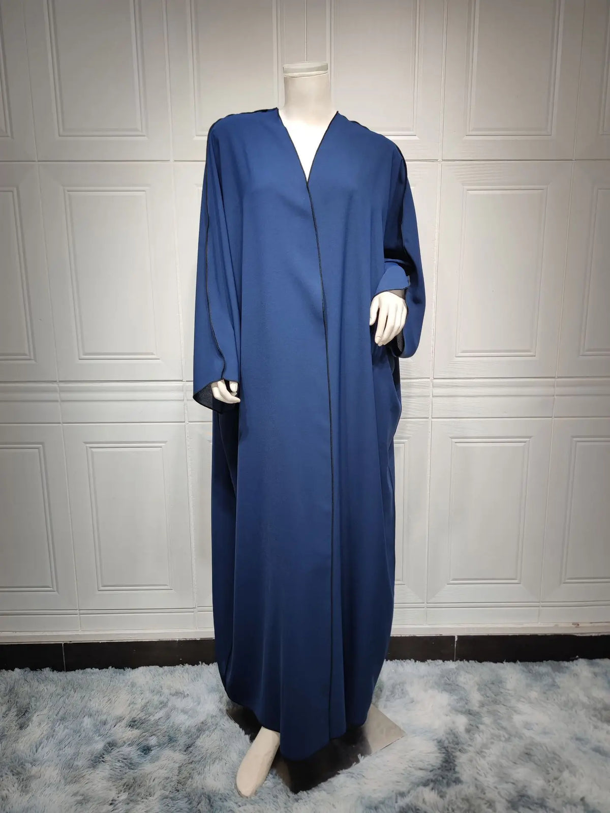 Maxy Open Casual Abaya Large Size Prayer Dress Jalabiya Turkey Islamic Muslim Clothing Women Moroccan Kaftan Woman Modest Outfits