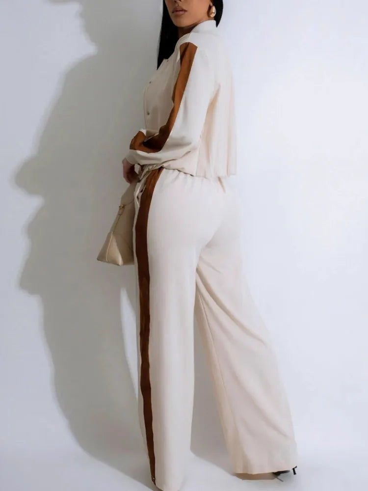 Maxy 2 Piece Women Sets New Arrival Pring Matching Sets Two Pieces Sets Top And Pants Suits Outfits Clothing